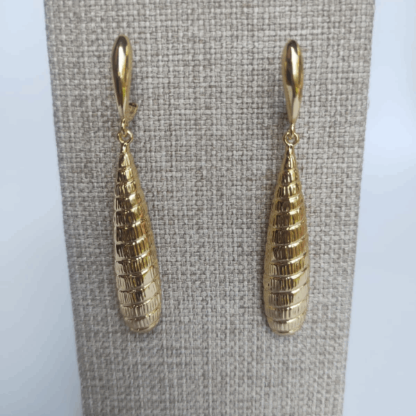 Brinco Palito folheado a Ouro 18k