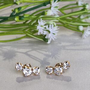 Brinco Earcuff  Zircônias