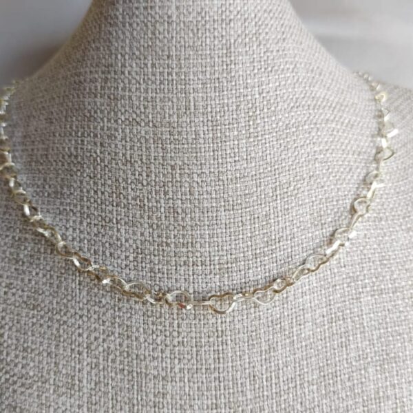 Choker Folheado a prata 925