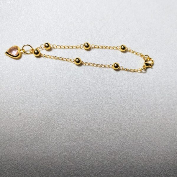 Pulseiras Infantil folheada a Ouro 18k
